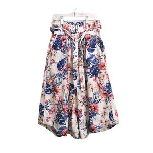 SIZE 3 / 5 Promod Floral Midi Skirt EUC